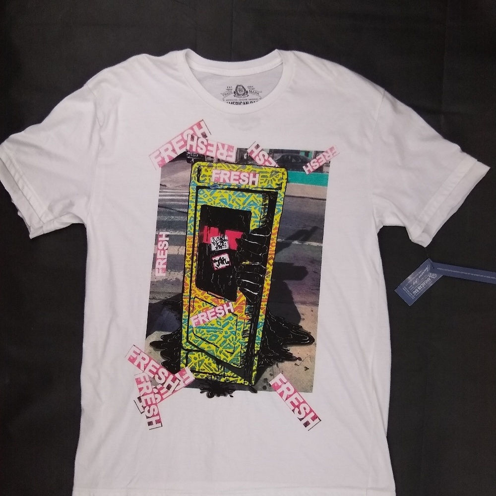 American Rag Hip Hop New York Street Art Graphic T
